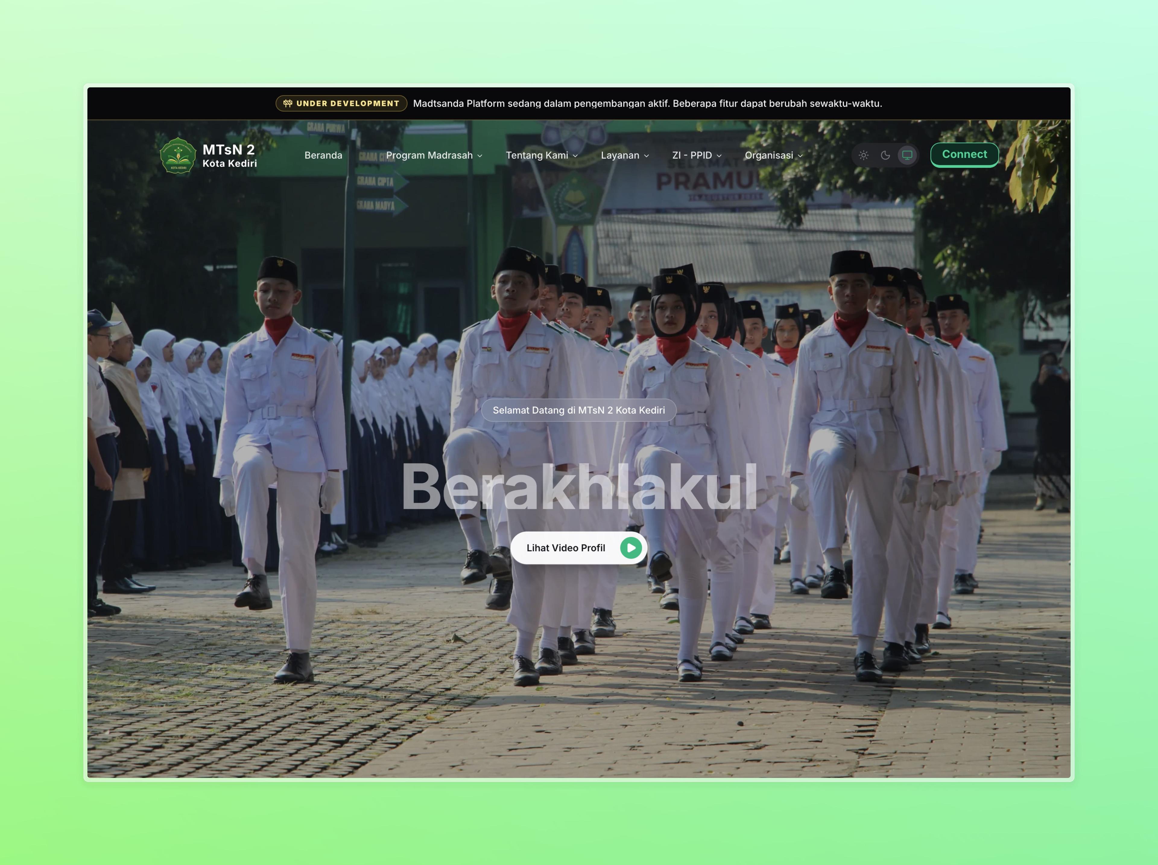 Wajah Baru Website MTsN 2 KOTA KEDIRI: Lebih Modern, Informatif, dan Berpusat pada Siswa