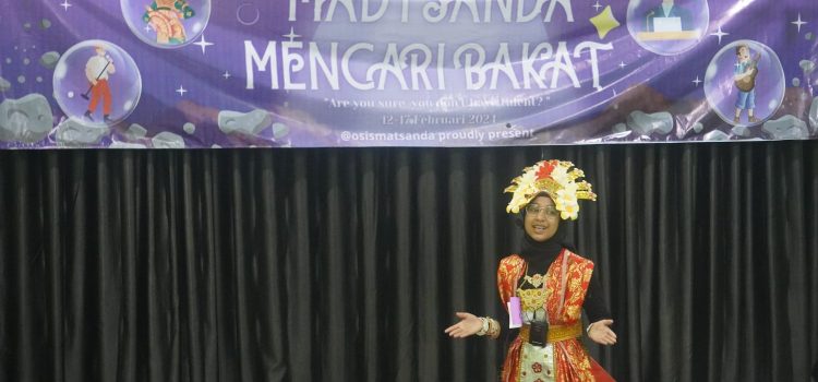 Kegiatan MMB (Madtsanda Mancari Bakat) dibidang Story Telling yang diikuti oleh siswa kelas 7
