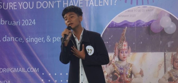 Madtsanda Mencari Bakat (MMB) dibidang menyanyi pada hari Sabtu, 17 Februari 2024 diikuti oleh siswa kelas 7 dan 8