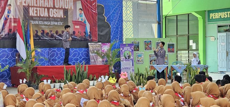 Pemilihan Ketua OSIM MTsN 2 Kota Kediri Tahun Ajaran 2025/2026: Kepala Madrasah Tekankan Pentingnya Tiga Pilar Kepemimpinan Pemilihan Ketua OSIM MTsN 2 Kota Kediri Tahun Ajaran 2025/2026: Kepala Madrasah Tekankan Pentingnya Tiga Pilar Kepemimpinan