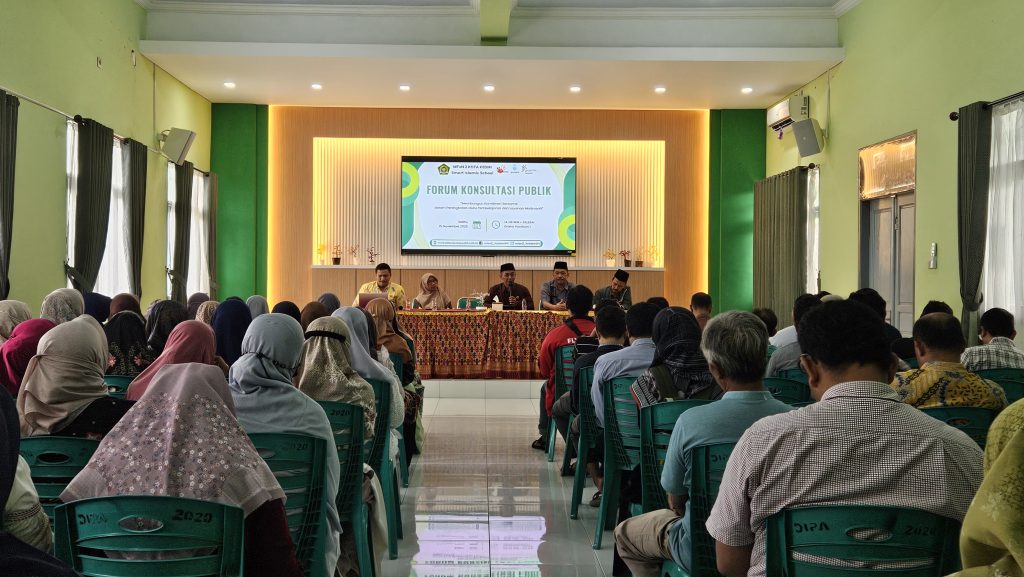 MTsN 2 Kota Kediri Gelar Forum Konsultasi Publik untuk Meningkatkan Mutu Pembelajaran dan Layanan Madrasah